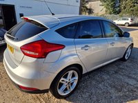 USED 2015 65 FORD FOCUS 1.6 TDCi Zetec Hatchback 5dr Diesel Manual Euro 5 (s/s) (115 ps) BLUETOOTH+&pound;20TAX+PARKASSIST+DAB+HUGEMPG