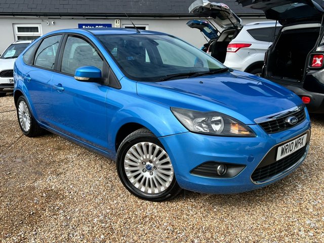 2010 10 Ford Focus 1.6 Titanium Hatchback 5dr Petrol Automatic (184 g/km, 99 bhp)