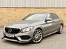 USED 2018 18 MERCEDES-BENZ C-CLASS 2.1 C250d AMG Line (Premium Plus) Saloon 4dr Diesel G-Tronic+ 4MATIC Euro 6 (s/s) (204 ps) AMG Styling | PanRoof | Prem+