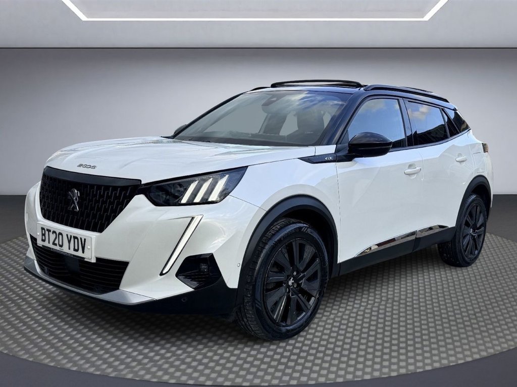 USED 2020 20 PEUGEOT 2008 1.2 PureTech GT SUV 5dr Petrol EAT Euro 6 (s/s) (155 ps) OPENING PAN ROOF+APP CARPLAY+R/CAM