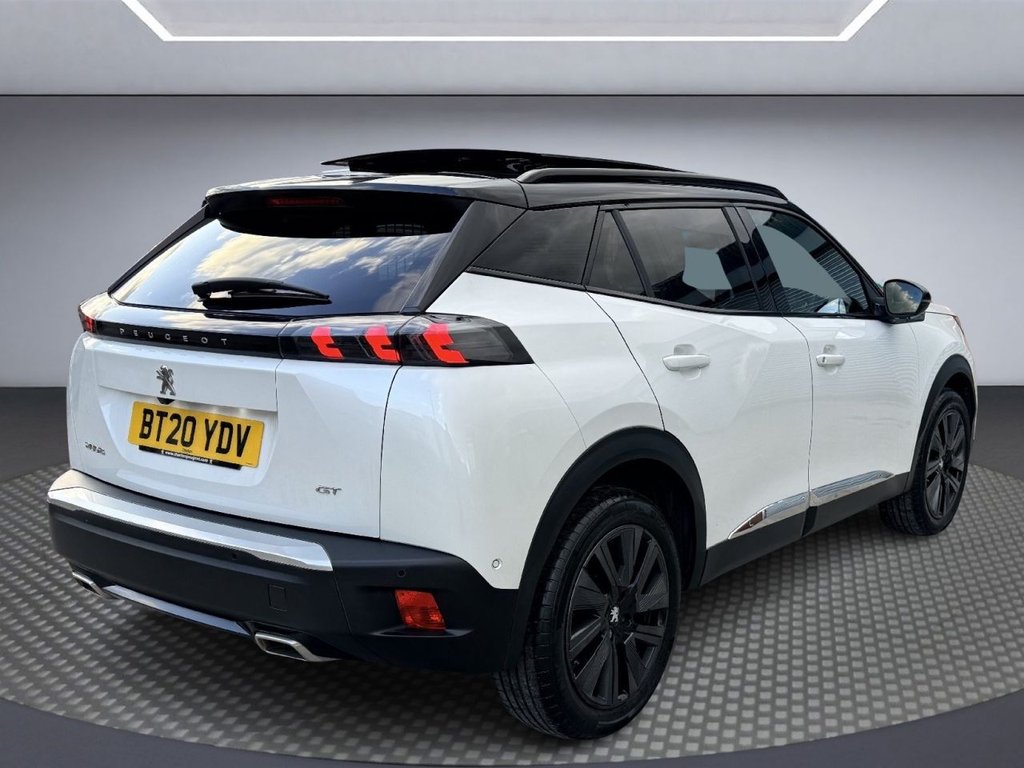 USED 2020 20 PEUGEOT 2008 1.2 PureTech GT SUV 5dr Petrol EAT Euro 6 (s/s) (155 ps) OPENING PAN ROOF+APP CARPLAY+R/CAM
