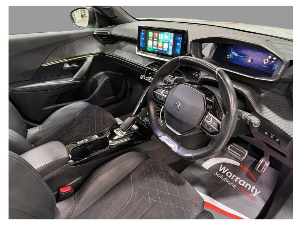 USED 2020 20 PEUGEOT 2008 1.2 PureTech GT SUV 5dr Petrol EAT Euro 6 (s/s) (155 ps) OPENING PAN ROOF+APP CARPLAY+R/CAM