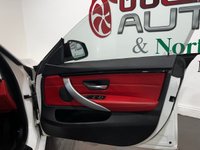 USED 2017 17 BMW 4 SERIES GRAN COUPE 2.0 420d M Sport Hatchback 5dr Diesel Auto Euro 6 (s/s) (190 ps) 2 keys, reverse cam, red leather