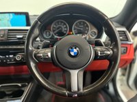 USED 2017 17 BMW 4 SERIES GRAN COUPE 2.0 420d M Sport Hatchback 5dr Diesel Auto Euro 6 (s/s) (190 ps) 2 keys, reverse cam, red leather