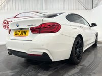 USED 2017 17 BMW 4 SERIES GRAN COUPE 2.0 420d M Sport Hatchback 5dr Diesel Auto Euro 6 (s/s) (190 ps) 2 keys, reverse cam, red leather