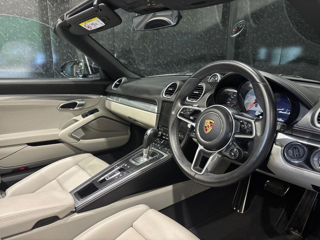 USED 2019 69 PORSCHE 718 BOXSTER 2.5T S GPF Convertible 2dr Petrol PDK Euro 6 (s/s) (350 ps) SPORT CHRONO|2 OWNER|ELEC SEAT