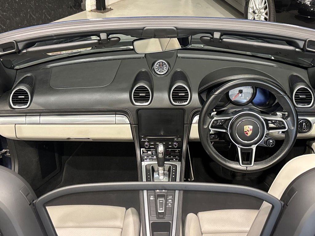USED 2019 69 PORSCHE 718 BOXSTER 2.5T S GPF Convertible 2dr Petrol PDK Euro 6 (s/s) (350 ps) SPORT CHRONO|2 OWNER|ELEC SEAT
