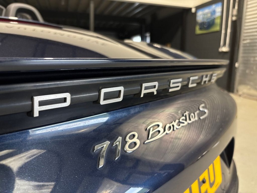 USED 2019 69 PORSCHE 718 BOXSTER 2.5T S GPF Convertible 2dr Petrol PDK Euro 6 (s/s) (350 ps) SPORT CHRONO|2 OWNER|ELEC SEAT