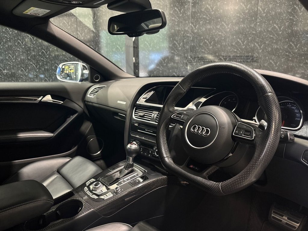 USED 2015 15 AUDI RS5 4.2 FSI V8 Coupe 2dr Petrol S Tronic quattro Euro 5 (450 ps) SPORT & DRIVER ASSIST PACK|B&O