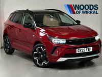 USED 2022 22 VAUXHALL GRANDLAND 1.2 Turbo Ultimate SUV 5dr Petrol Auto Euro 6 (s/s) (130 ps) 19"S+HEAT SEAT+SAT NAV+360 CAM
