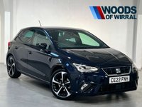 USED 2022 22 SEAT IBIZA 1.0 TSI FR Sport Hatchback 5dr Petrol Manual Euro 6 (s/s) (110 ps) 18"S+SAT NAV+BLUETOOTH MEDIA