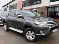 USED 2019 69 TOYOTA HILUX 2.4 D-4D Icon Auto 4WD Euro 6 4dr (3.5t) R/CAM~CANOPY~WORLDWIDE SHIPPIN