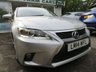 USED 2014 14 LEXUS CT 1.8 200h Luxury Hatchback 5dr Petrol Hybrid CVT Euro 6 (s/s) (136 ps) Automatic Perfectly maintained with full service history (11 x service records including a detailed 100+ inspection upon arrival to us). MOT until June 2026 (no advisories). Excellent fuel economy with over 68 average mpg and only &pound;20 per year road tax! One Previous Owner, Automatic, Self-Charging Hybrid.