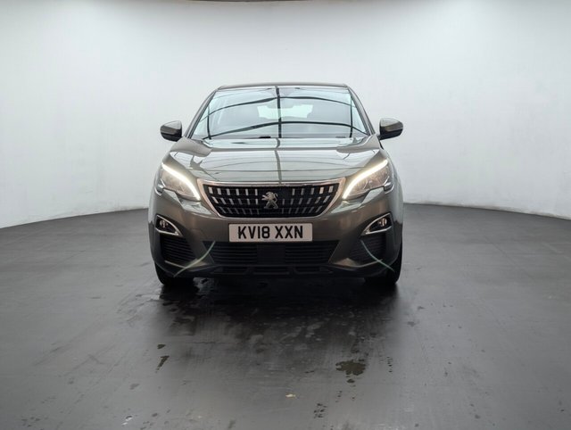 USED 2018 18 PEUGEOT 3008 1.6 BlueHDi Active SUV 5dr Diesel EAT Euro 6 (s/s) (120 ps) AIR/ CON+ BLUETOOTH+ R PARKING SENS