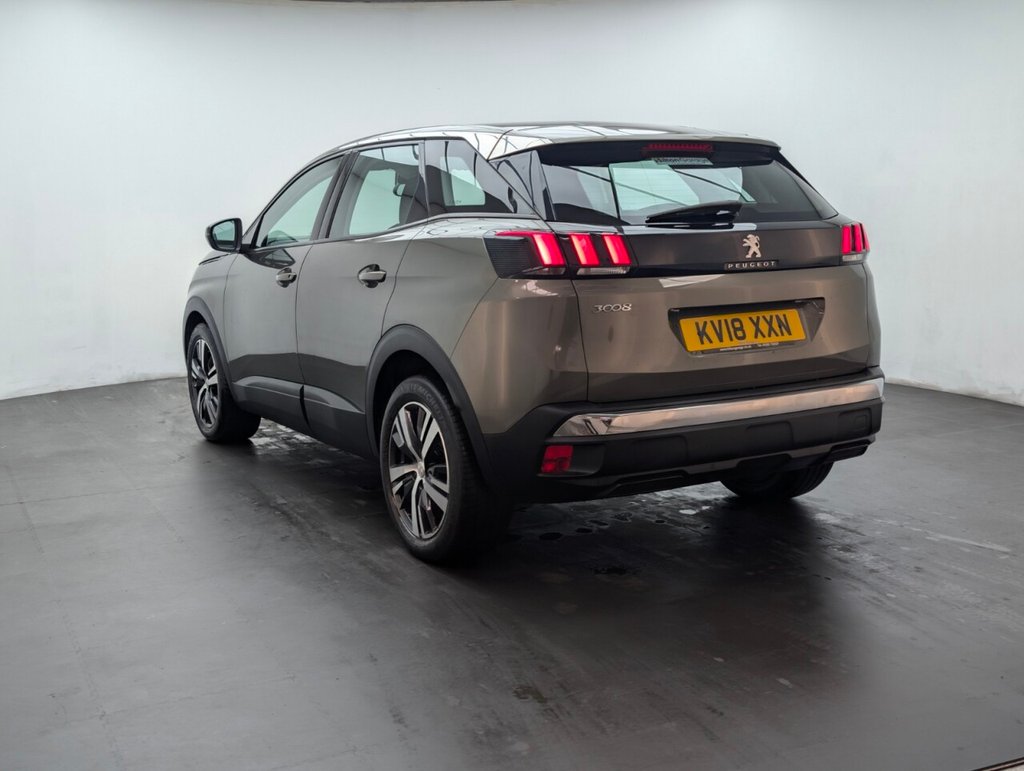 Used 2018 18 PEUGEOT 3008 1.6 BlueHDi Active SUV 5dr Diesel EAT Euro 6 (s/s) (120 ps) AIR/ CON+ BLUETOOTH+ R PARKING SENS