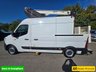 USED 2021 21 RENAULT TRUCKS MASTER 2.3 L-2  H-2 F/W/D KLUBB K26 CPL CHERRY PICKER 13.6 WORKING HEIGHT FULLY MAINTAINED AIRCON, DAB , BLUETOOTH, FULL INTERNAL FITTINGS PLEASE NOTE FINAL PRICE PLUS VAT @20% CHOICE O60 BOOM ROTATION, 1BASKET CAP/OUTREACH  120KG  A FRAME STABILISERS, 36000 MILES F/S/H DIRECT FROM A LARGE LEASE C 2