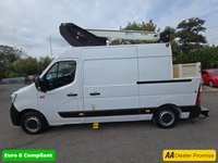 USED 2021 21 RENAULT TRUCKS MASTER 2.3 L-2  H-2 F/W/D KLUBB K26 CPL CHERRY PICKER, FULLY MAINTAINED AKINIRCON, DAB, BLUETOOTH, FULL INTERNAL FITTINGS PLEASE NOTE FINAL PRICE PLUS VAT @20% CHOICE O60 BOOM ROTATION, 1 BASKET CAP/OUTREACH  120KG  A FRAME STABILISERS, 36000 MILES F/S/H  cherry picker-cherry picker"""