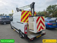 USED 2021 21 RENAULT TRUCKS MASTER 2.3 L-2  H-2 F/W/D KLUBB K26 CPL CHERRY PICKER, FULLY MAINTAINED AKINIRCON, DAB, BLUETOOTH, FULL INTERNAL FITTINGS PLEASE NOTE FINAL PRICE PLUS VAT @20% CHOICE O60 BOOM ROTATION, 1 BASKET CAP/OUTREACH  120KG  A FRAME STABILISERS, 36000 MILES F/S/H  cherry picker-cherry picker"""