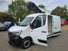 USED 2021 21 RENAULT TRUCKS MASTER 2.3 L-2  H-2 F/W/D KLUBB K26 CPL CHERRY PICKER, FULLY MAINTAINED AKINIRCON, DAB, BLUETOOTH, FULL INTERNAL FITTINGS PLEASE NOTE FINAL PRICE PLUS VAT @20% CHOICE O60 BOOM ROTATION, 1 BASKET CAP/OUTREACH  120KG  A FRAME STABILISERS, 36000 MILES F/S/H  cherry picker-cherry picker"""
