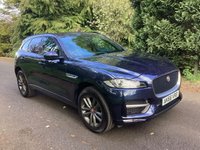 USED 2017 66 JAGUAR F-PACE 2.0 D180 R-Sport SUV 5dr Diesel Auto AWD Euro 6 (s/s) (180 ps) *HEATED LEATHER SEATS-SAT NAV-BLUETOOTH-CRUISE CTRL*