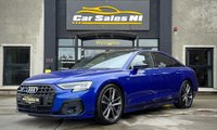 USED 2023 72 AUDI A8 3.0 TDI V6 50 Black Edition Saloon 4dr Diesel Tiptronic quattro Euro 6 (s/s) (286 ps) ULTRA BLUE METALLIC + C&S PACK + PANORAMIC GLASS SUNROOF