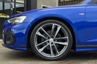 USED 2023 72 AUDI A8 3.0 TDI V6 50 Black Edition Saloon 4dr Diesel Tiptronic quattro Euro 6 (s/s) (286 ps) ULTRA BLUE METALLIC + C&S PACK + PANORAMIC GLASS SUNROOF
