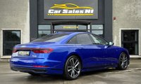USED 2023 72 AUDI A8 3.0 TDI V6 50 Black Edition Saloon 4dr Diesel Tiptronic quattro Euro 6 (s/s) (286 ps) ULTRA BLUE METALLIC + C&S PACK + PANORAMIC GLASS SUNROOF