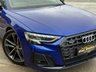 USED 2023 72 AUDI A8 3.0 TDI V6 50 Black Edition Saloon 4dr Diesel Tiptronic quattro Euro 6 (s/s) (286 ps) ULTRA BLUE METALLIC + C&S PACK + PANORAMIC GLASS SUNROOF