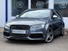USED 2015 65 AUDI S3 2.0 TFSI SALOON SAT NAV HEATED LEATHER PRIVACY 4DR PETROL S TRONIC QUATTRO EURO 6 (S/S) (300 PS) PRIVACY GLASS~SPOILER~PARK SENSORS