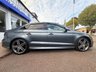 USED 2015 65 AUDI S3 2.0 TFSI SALOON SAT NAV HEATED LEATHER PRIVACY 4DR PETROL S TRONIC QUATTRO EURO 6 (S/S) (300 PS) PRIVACY GLASS~SPOILER~PARK SENSORS