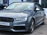 USED 2015 65 AUDI S3 2.0 TFSI SALOON SAT NAV HEATED LEATHER PRIVACY 4DR PETROL S TRONIC QUATTRO EURO 6 (S/S) (300 PS) PRIVACY GLASS~SPOILER~PARK SENSORS
