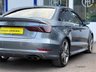 USED 2015 65 AUDI S3 2.0 TFSI SALOON SAT NAV HEATED LEATHER PRIVACY 4DR PETROL S TRONIC QUATTRO EURO 6 (S/S) (300 PS) PRIVACY GLASS~SPOILER~PARK SENSORS