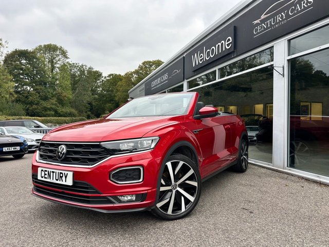 2021 71 Volkswagen T-Roc 1.5 TSI EVO R-Line Cabriolet 2dr Petrol DSG Euro 6 (s/s) (150 ps)