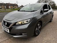 USED 2019 19 NISSAN LEAF 40kWh Tekna Hatchback 5dr Electric Auto (150 ps) 2 OWNERS FROM NEW* AUTOMATIC* FULL EV* SAT NAV* PARKING SENSORS* 360 REVERSING CAMERAS* CRUISE CONTROL* ELECTRIC HANDBRAKE* E PEDAL* ECO MODE* LANE / SPEED / COLLISION / STEERING ASSIST*