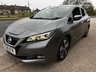 USED 2019 19 NISSAN LEAF 40kWh Tekna Hatchback 5dr Electric Auto (150 ps) 2 OWNERS FROM NEW* AUTOMATIC* FULL EV* SAT NAV* PARKING SENSORS* 360 REVERSING CAMERAS* CRUISE CONTROL* ELECTRIC HANDBRAKE* E PEDAL* ECO MODE* LANE / SPEED / COLLISION / STEERING ASSIST*