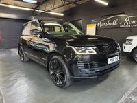 USED 2018 18 LAND ROVER RANGE ROVER 3.0 TD V6 Vogue SUV 5dr Diesel Auto 4WD Euro 6 (s/s) (258 ps) 2018 FACELIFT LANDROVER RANGEROVER VOGUE 3.0 TDV6 - SANTORINI BLACK / IVORY - 6 SERVICES TO 69K MILES - GHOST - BLACK PACK - PRIVACY GLASS - 22 INCH ALLOY WHEELS - ADAPTIVE CRUISE CONTROL - REVERSE CAMERA - DAB -