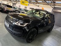 USED 2018 18 LAND ROVER RANGE ROVER 3.0 TD V6 Vogue SUV 5dr Diesel Auto 4WD Euro 6 (s/s) (258 ps) 2018 FACELIFT LANDROVER RANGEROVER VOGUE 3.0 TDV6 - SANTORINI BLACK / IVORY - 6 SERVICES TO 69K MILES - GHOST - BLACK PACK - PRIVACY GLASS - 22 INCH ALLOY WHEELS - ADAPTIVE CRUISE CONTROL - REVERSE CAMERA - DAB -
