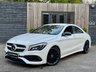 USED 2018 68 MERCEDES-BENZ CLA 2.1 CLA220d AMG Line Night Edition Coupe 4dr Diesel 7G-DCT Euro 6 (s/s) (170 ps) HEATED SEATS+CAMERA+CRUISE+NAV