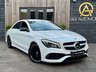 USED 2018 68 MERCEDES-BENZ CLA 2.1 CLA220d AMG Line Night Edition Coupe 4dr Diesel 7G-DCT Euro 6 (s/s) (170 ps) HEATED SEATS+CAMERA+CRUISE+NAV