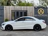 USED 2018 68 MERCEDES-BENZ CLA 2.1 CLA220d AMG Line Night Edition Coupe 4dr Diesel 7G-DCT Euro 6 (s/s) (170 ps) HEATED SEATS+CAMERA+CRUISE+NAV
