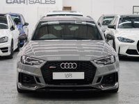 USED 2019 19 AUDI RS4 AVANT 2.9 TFSI V6 Estate 5dr Petrol Tiptronic quattro Euro 6 (s/s) (450 ps) CARBON EXTERIOR + HUD + C+S