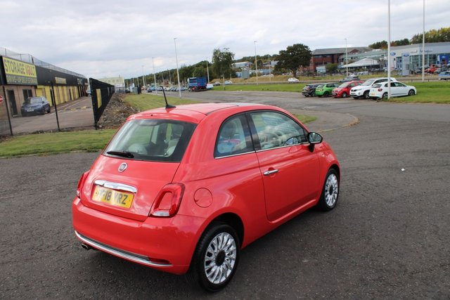 2018 FIAT 500 2018 1.2 Lounge 2018,Glass roof,Bluetooth,DAB,Cruise,Parking Sensors,F.S.H,Ulez Compliant - Photo 6