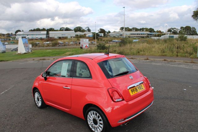2018 FIAT 500 2018 1.2 Lounge 2018,Glass roof,Bluetooth,DAB,Cruise,Parking Sensors,F.S.H,Ulez Compliant - Photo 8
