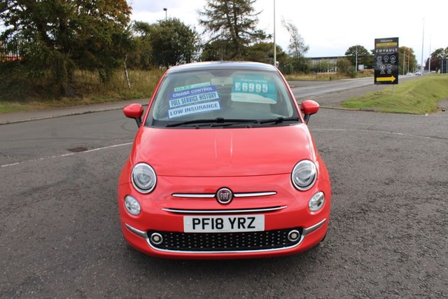 2018 FIAT 500 2018 1.2 Lounge 2018,Glass roof,Bluetooth,DAB,Cruise,Parking Sensors,F.S.H,Ulez Compliant - Photo 12