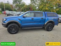 USED 2020 70 FORD RANGER 2.0 EcoBlue Raptor Double Cab Pickup, 38.900 miles, ULEZ Euro 6, Automatic, Sat Nav, Air Conditioning, Rear Camera, and much more NO VAT! This 2020 Ford Ranger Raptor is a remarkable find, boasting exceptionally low mileage for its age at just 38,900 miles. This four wheel drive pickup is powered by a robust 2.0 litre diesel engine, meeting Euro 6 emission standards. As a Raptor variant and trim, it offers a distinctive and capable driving experience.  The Ford Ranger Raptor is designed for those who demand more from their vehicle. Its four wheel drive system provides excellent traction and control in various conditions, while the