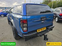 USED 2020 70 FORD RANGER 2.0 EcoBlue Raptor Double Cab Pickup, 38.900 miles, ULEZ Euro 6, Automatic, Sat Nav, Air Conditioning, Rear Camera, and much more NO VAT! This 2020 Ford Ranger Raptor is a remarkable find, boasting exceptionally low mileage for its age at just 38,900 miles. This four wheel drive pickup is powered by a robust 2.0 litre diesel engine, meeting Euro 6 emission standards. As a Raptor variant and trim, it offers a distinctive and capable driving experience.  The Ford Ranger Raptor is designed for those who demand more from their vehicle. Its four wheel drive system provides excellent traction and control in various conditions, while the