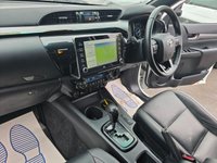 USED 2022 22 TOYOTA HI-LUX 2.8 D-4D Invincible X Double Cab, 85,000 miles, 1 owner, ULEZ Euro 6, Automatic, Air Conditioning, Sat Nav, Rear Camera, Final price +VAT @20%! This 2022 Toyota Hilux D-4D Invincible X presents a superb ownership proposition, having been meticulously maintained by just one owner from new. This robust Four Wheel Drive pickup is powered by an efficient 2.8 litre Euro 6 diesel engine, ensuring capable performance for any task. The Invincible X trim level comes equipped with a host of desirable features, including bright LED headlights for enhanced visibility, front and rear parking sensors, and a rear view camera to aid manoeuvring. Inside