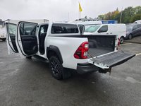 USED 2022 22 TOYOTA HI-LUX 2.8 D-4D Invincible X Double Cab, 85,000 miles, 1 owner, ULEZ Euro 6, Automatic, Air Conditioning, Sat Nav, Rear Camera, Final price +VAT @20%! This 2022 Toyota Hilux D-4D Invincible X presents a superb ownership proposition, having been meticulously maintained by just one owner from new. This robust Four Wheel Drive pickup is powered by an efficient 2.8 litre Euro 6 diesel engine, ensuring capable performance for any task. The Invincible X trim level comes equipped with a host of desirable features, including bright LED headlights for enhanced visibility, front and rear parking sensors, and a rear view camera to aid manoeuvring. Inside