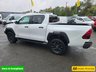 USED 2022 22 TOYOTA HI-LUX 2.8 D-4D Invincible X Double Cab, 85,000 miles, 1 owner, ULEZ Euro 6, Automatic, Air Conditioning, Sat Nav, Rear Camera, Final price +VAT @20%! This 2022 Toyota Hilux D-4D Invincible X presents a superb ownership proposition, having been meticulously maintained by just one owner from new. This robust Four Wheel Drive pickup is powered by an efficient 2.8 litre Euro 6 diesel engine, ensuring capable performance for any task. The Invincible X trim level comes equipped with a host of desirable features, including bright LED headlights for enhanced visibility, front and rear parking sensors, and a rear view camera to aid manoeuvring. Inside