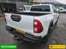 USED 2022 22 TOYOTA HI-LUX 2.8 D-4D Invincible X Double Cab, 85,000 miles, 1 owner, ULEZ Euro 6, Automatic, Air Conditioning, Sat Nav, Rear Camera, Final price +VAT @20%! This 2022 Toyota Hilux D-4D Invincible X presents a superb ownership proposition, having been meticulously maintained by just one owner from new. This robust Four Wheel Drive pickup is powered by an efficient 2.8 litre Euro 6 diesel engine, ensuring capable performance for any task. The Invincible X trim level comes equipped with a host of desirable features, including bright LED headlights for enhanced visibility, front and rear parking sensors, and a rear view camera to aid manoeuvring. Inside